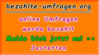 bezahlte Umfragen in Jestetten