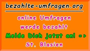 bezahlte Umfragen in St. Blasien