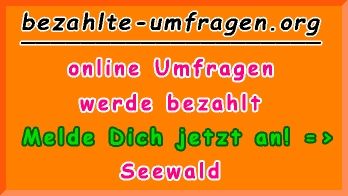 bezahlte Umfragen in Seewald