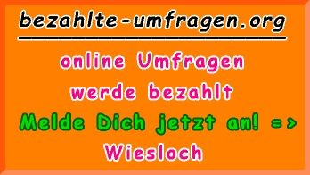 bezahlte Umfragen in Wiesloch