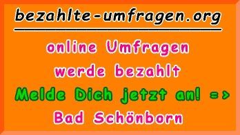 bezahlte Umfragen in Bad Schönborn