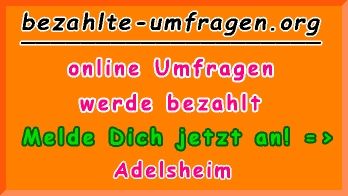bezahlte Umfragen in Adelsheim