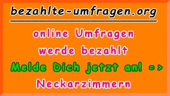 bezahlte Umfragen in Neckarzimmern
