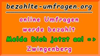 bezahlte Umfragen in Zwingenberg