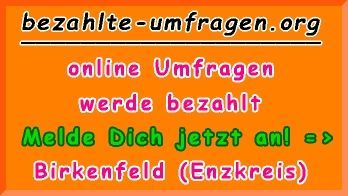 bezahlte Umfragen in Birkenfeld (Enzkreis)