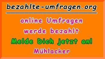 bezahlte Umfragen in Mühlacker