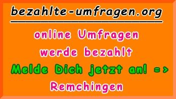 bezahlte Umfragen in Remchingen