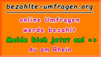 bezahlte Umfragen in Au am Rhein