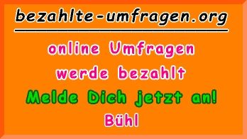 bezahlte Umfragen in Bühl