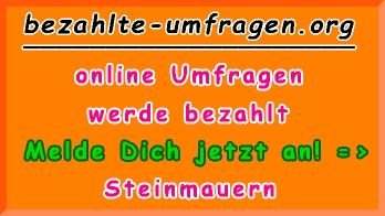 bezahlte Umfragen in Steinmauern