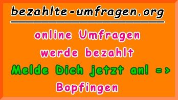 bezahlte Umfragen in Bopfingen