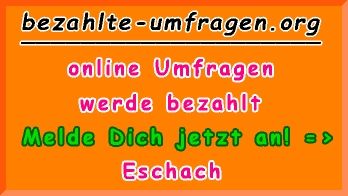 bezahlte Umfragen in Eschach