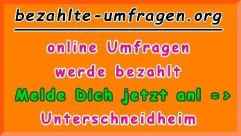 bezahlte Umfragen in Unterschneidheim
