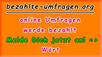bezahlte Umfragen in Wört