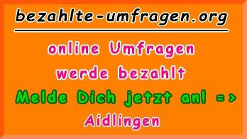 bezahlte Umfragen in Aidlingen