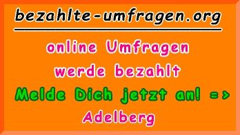 bezahlte Umfragen in Adelberg