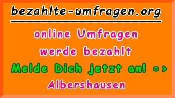 bezahlte Umfragen in Albershausen