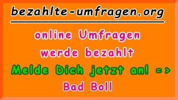 bezahlte Umfragen in Bad Boll