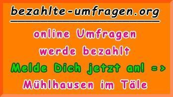 bezahlte Umfragen in Mühlhausen im Täle