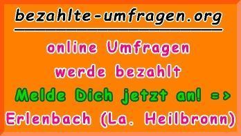 bezahlte Umfragen in Erlenbach (BW)