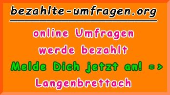 bezahlte Umfragen in Langenbrettach