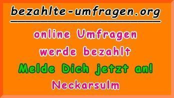 bezahlte Umfragen in Neckarsulm