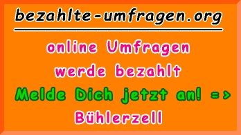 bezahlte Umfragen in Bühlerzell