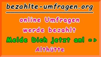bezahlte Umfragen in Althütte