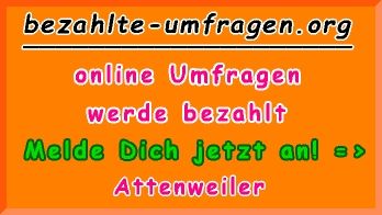 bezahlte Umfragen in Attenweiler