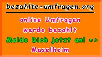 bezahlte Umfragen in Maselheim