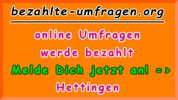 bezahlte Umfragen in Hettingen