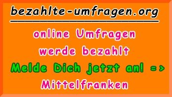 bezahlte Umfragen in Mittelfranken
