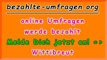 bezahlte Umfragen in Wittibreut