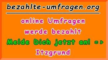 bezahlte Umfragen in Itzgrund