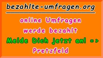 bezahlte Umfragen in Pretzfeld