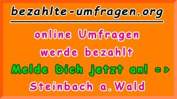bezahlte Umfragen in Steinbach a.Wald