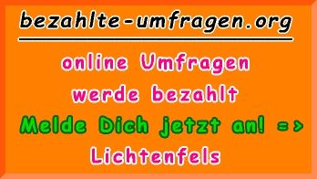 bezahlte Umfragen in Lichtenfels