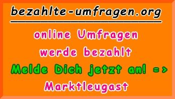 bezahlte Umfragen in Marktleugast