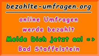 bezahlte Umfragen in Bad Staffelstein