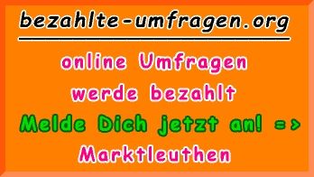 bezahlte Umfragen in Marktleuthen
