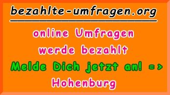 bezahlte Umfragen in Hohenburg