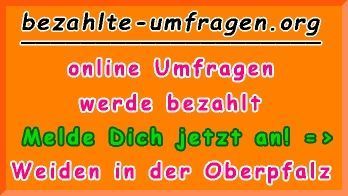 bezahlte Umfragen in Weiden i.d.OPf.
