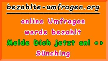 bezahlte Umfragen in Sünching