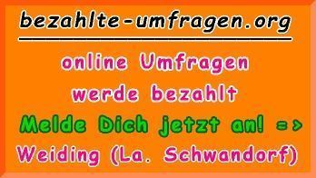 bezahlte Umfragen in Weiding (Schönsee)