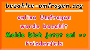 bezahlte Umfragen in Friedenfels