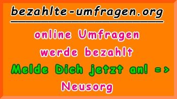 bezahlte Umfragen in Neusorg