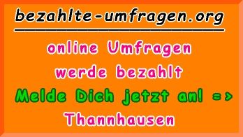 bezahlte Umfragen in Thannhausen