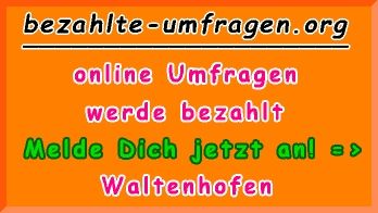 bezahlte Umfragen in Waltenhofen