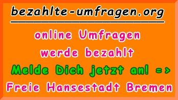 bezahlte Umfragen in Freie Hansestadt Bremen