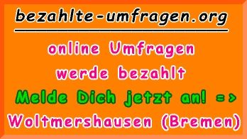 bezahlte Umfragen in Woltmershausen